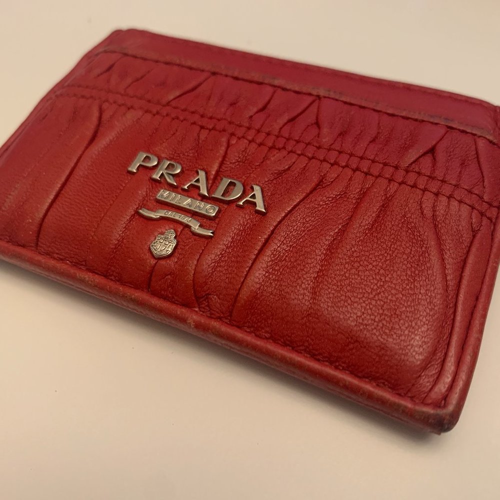 Prada card holder